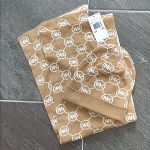 Michaels Kors Hat and Scarf Set